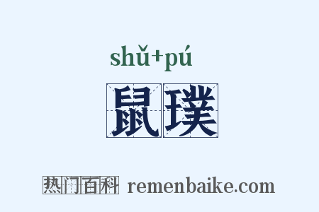 鼠璞是什么意思的图片